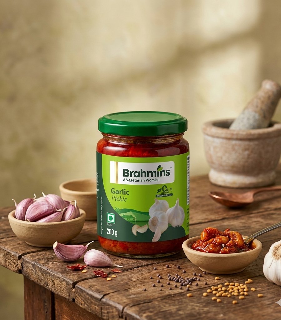 Brahmins Garlic Pickle 