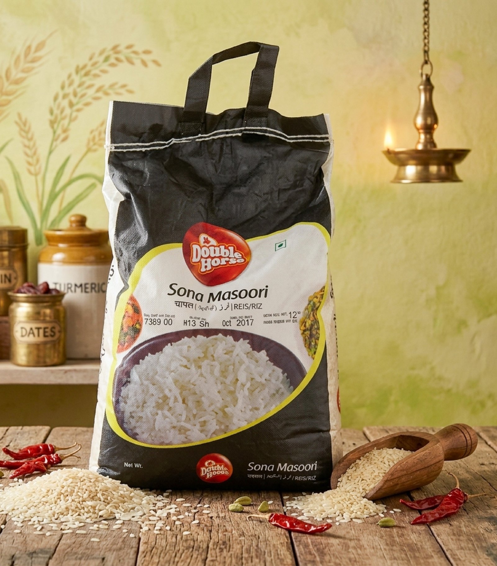 Double HorseSona Masuri Rice