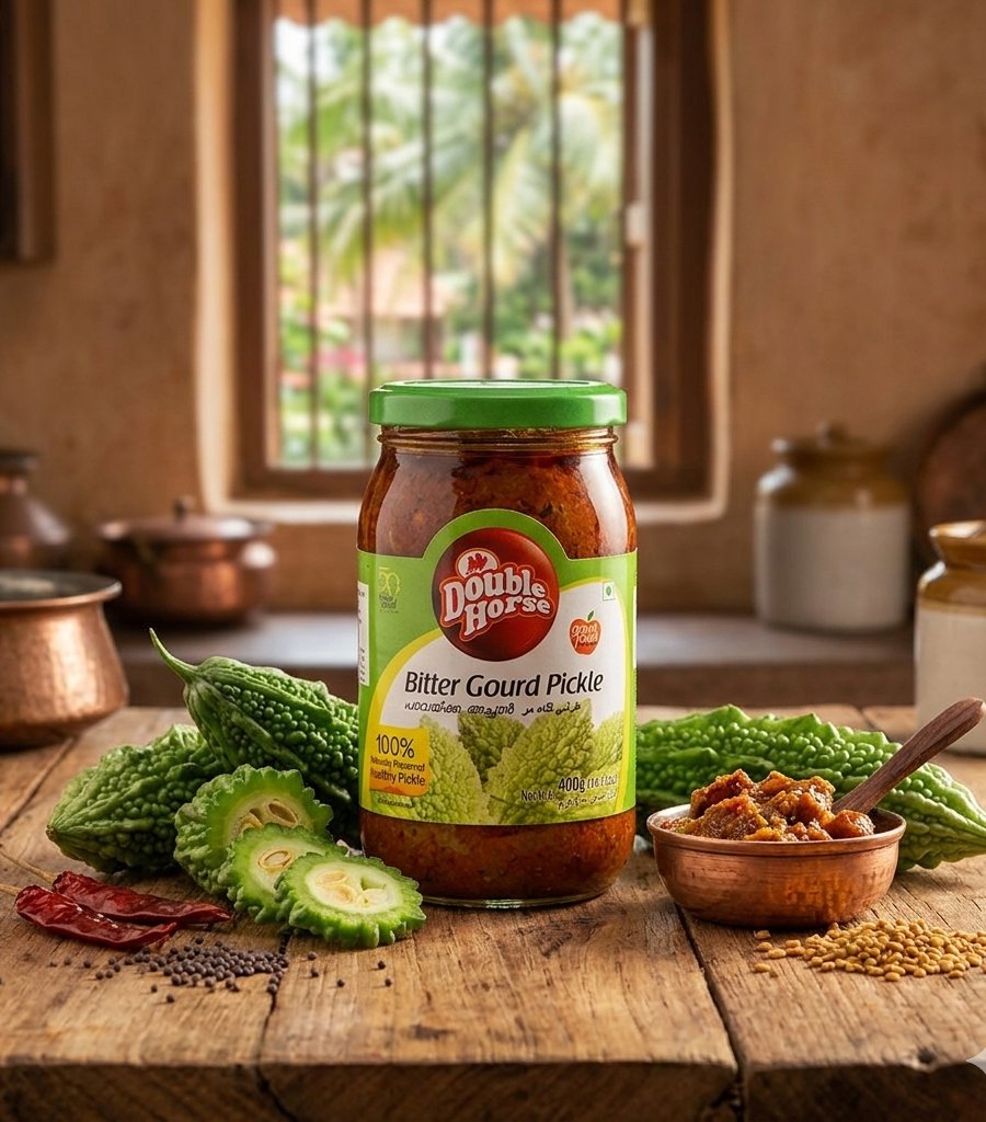 Double Horse  Bitter Gourd Pickle 