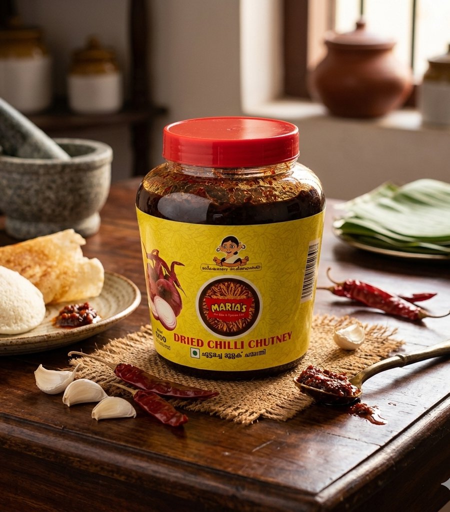 Maria's Dried Chilly Chutney 